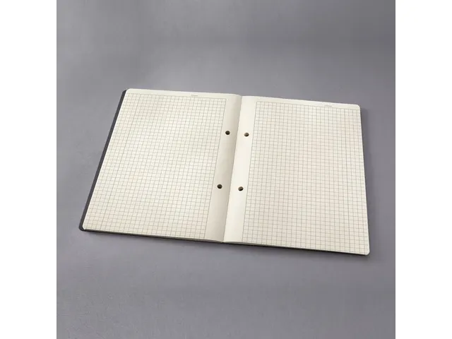 Bloc correspondance Sigel CONCEPTUM softcover A5 noir quadrillé