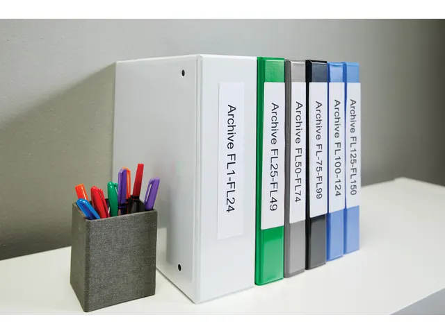 Étiquettes Dymo Labelprint Petit Classeur 38x190mm