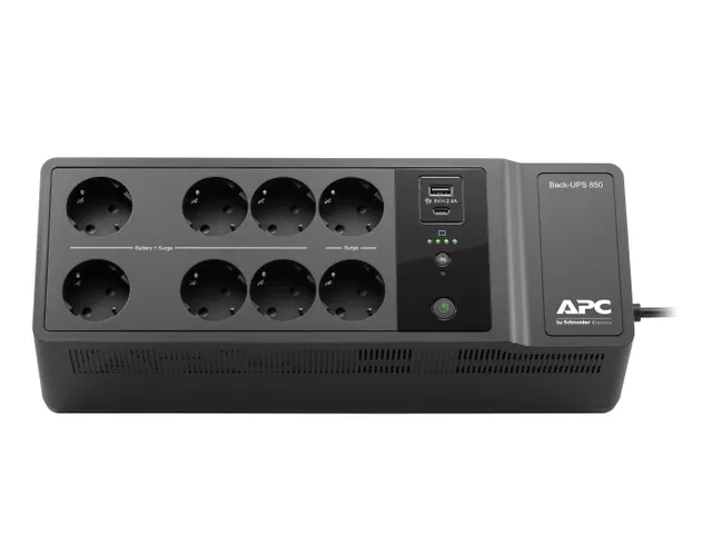 APC Back-UPS BE850G2-GR - Noodstroomvoeding 8x stopcontact, 850VA, 2 U