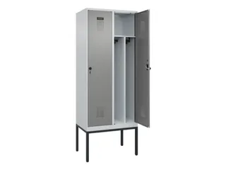 locker voor scheiding van kleding,HxBxD 2120x800x500mm,2vak - 1