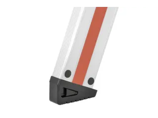 inhangstellingladder,balk L 3,73m,v. H tot 3,46m,14,verstevigde treden - 4