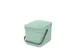 Afvalemmer Sort & Go 6 Liter Jade Groen