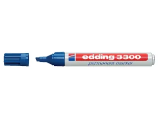 Viltstift Edding 3300 Schuin Blauw 1-5mm - 1