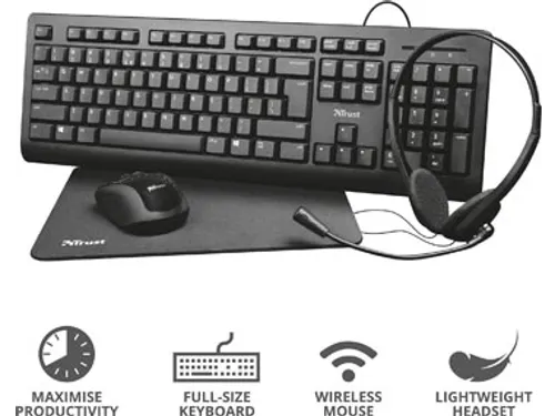 Trust Primo 4-in-1 Home Office Set