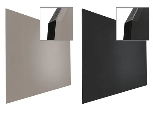 Prikbord Paneel Float Bulletin 60x200 Cm Grijs
