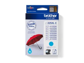 Inktcartridge Brother LC-225XLC blauw HC - 3