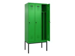 locker voor scheiding van kleding,HxBxD 2120x900x500mm,3vak