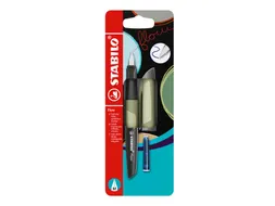Vulpen STABILO Flow medium khaki blister à 1 stuk