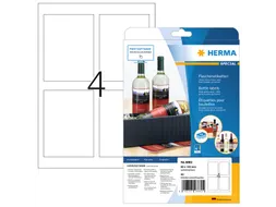 HERMA 8882 Inkjet Flesetiketten A4 90x120mm Glossy 40 stuks