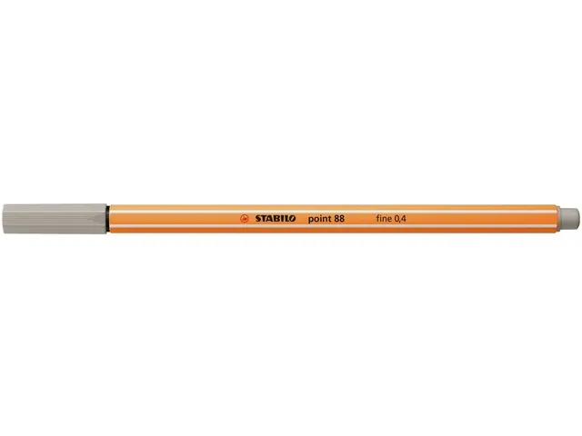 Fineliner STABILO point 88/93 fijn warm grijs