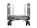 Neomounts CPU-M100BLACK CPU/PC houder - max 10 kg - b 12-21 cm - unive