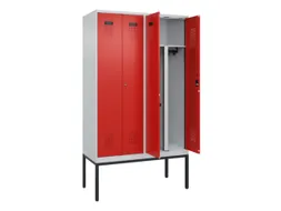 PBM-locker,HxBxD 2120x1200x500mm,4vak,vak B 300mm,cil.-slot