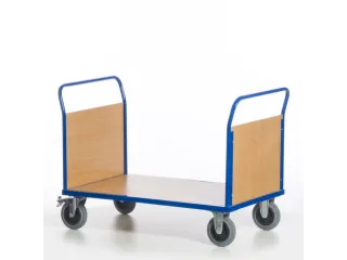 dubbele kopwandwagens,draagverm. 600kg,laadvl. LxB 1200x800mm - 2