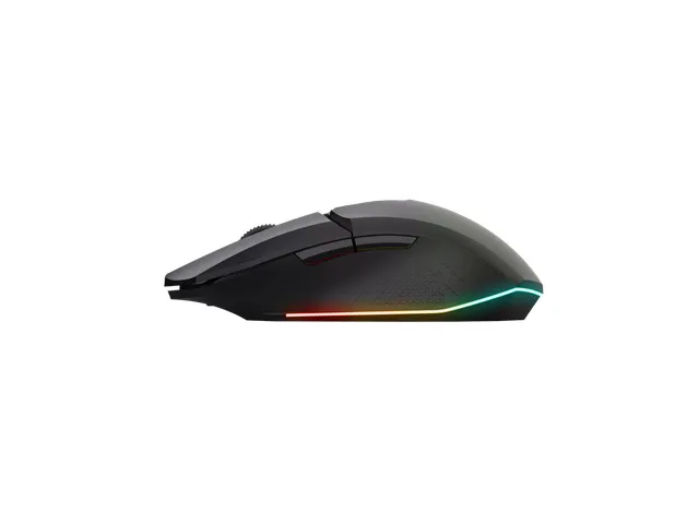GXT 112 Felox LED-verlichte Gaming Muis Draadloos Zwart + Muismat