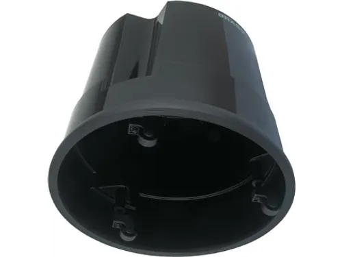 Rolkruk Essential, uit kunststof, zwart