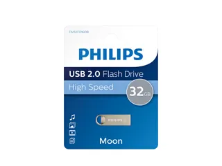 USB stick 2.0 Philips Moon USB-A 32GB zilver - 3