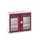 vitrinekast 900x1050x350mm 2xStalen bodem romp RAL7035 front RAL3004