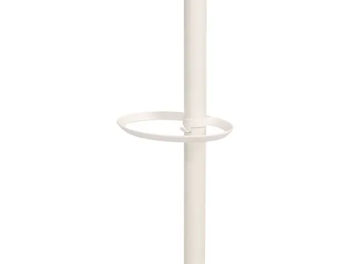 Festival kapstok 5 haken 187 cm wit met parapluhouder