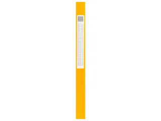 Klasseerdoos glansk. rug 25mm A4 geel - 4
