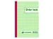 Orderboek Exacompta 210x135mm 50x3vel lijn