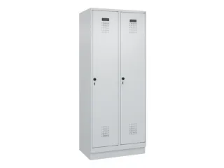 locker,HxBxD 1950x800x500mm,2vak,vak B 400mm,draaigrendel,sokkel - 3