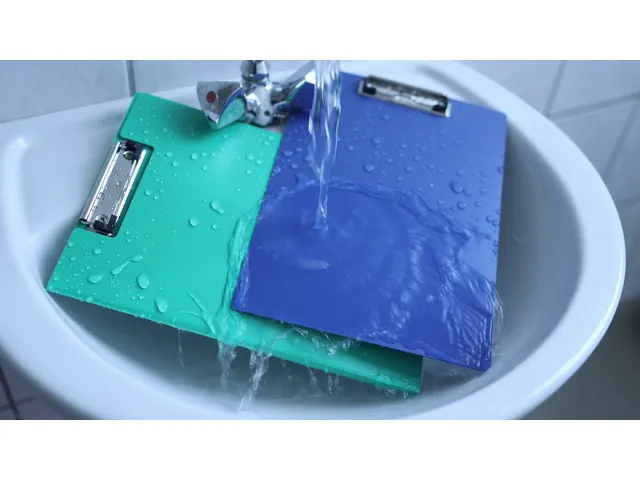 klembord A4 blauw met sterke klem