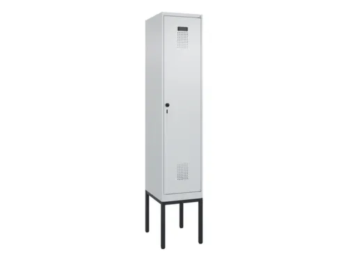 locker voor scheiding van kleding,HxBxD 2120x400x500mm,1vak