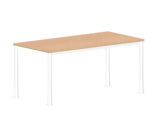 In hoogte verstelbaar bureau,HxBxD 720-840x1600x800mm,NE-esdoorn