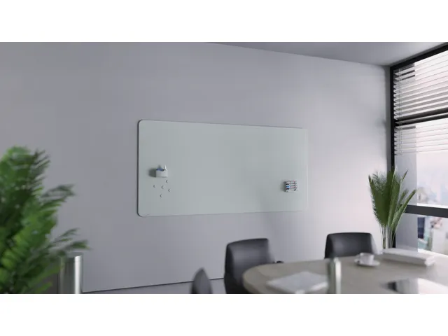 Tableau en verre mat 100x200cm Sage vert clair coins arrondis