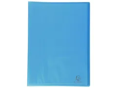 Showalbum halfharde polypropyleen Chromaline 40 tassen A4 Turkoois