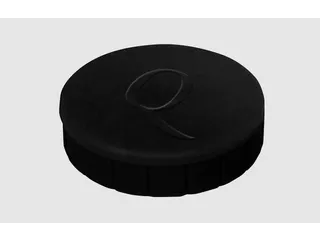 Magneet Quantore 32mm 800gram zwart 10stuks - 1
