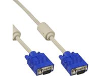 Kabel Inline S VGA 15HD M-M 2 meter beige en blauw