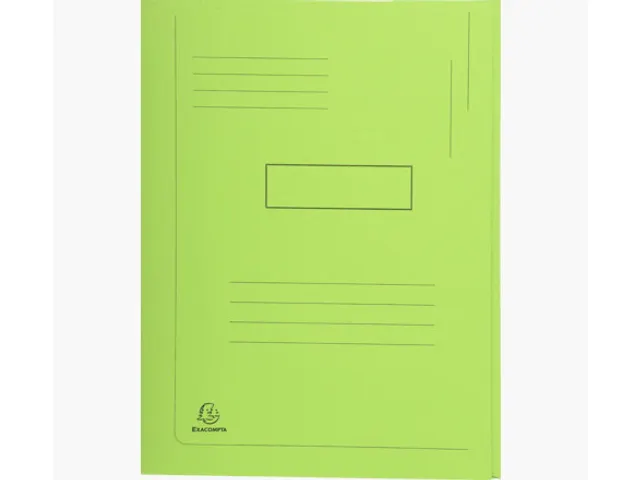 Dossiermap Exacompta Forever A4 2 kleppen 290gr groen