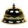Receptiebel messing