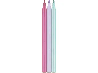 Viltstiften Faber-Castell Unicorn 10x standaard kleuren + 3x pastel kl - 7