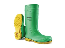 Dunlop Acifort Hazguard S5 veiligheidslaarzen, SRA groen/geel maat 43