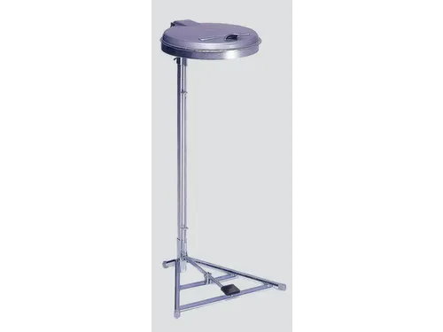 Afvalverzamelaar 1000x490x490mm 120 liter Zak Voetpedaal Verzinkt