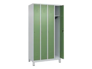 locker,HxBxD 1950x1000x500mm,4vak,vak B 250mm,cil.-slot,voeten - 2