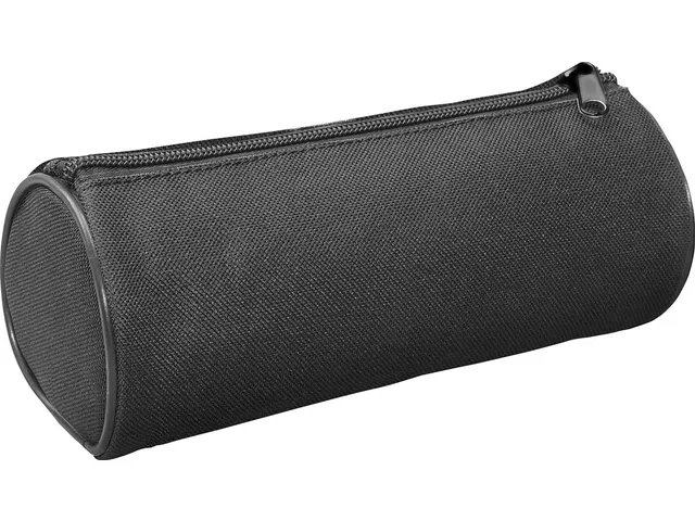 Trousse, Rond, Ft 20 X 8,5 Cm, Noir