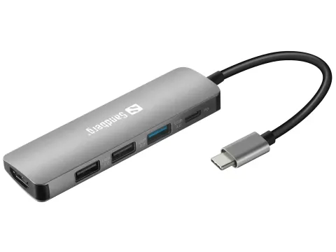 USB-C DOCK HDMI+3xUSB+PD 100W