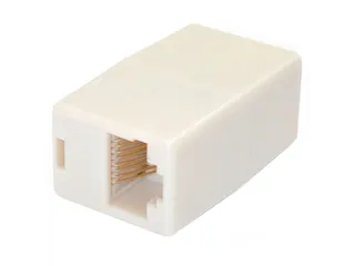 CAT5E RJ45 Modulair Koppelstuk - Beige - 1