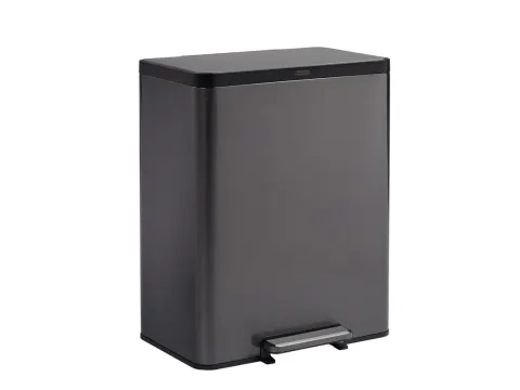 Elite Step-On Pedaalemmer 60 liter Metallic Grafiet