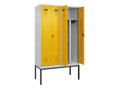 PBM-locker,HxBxD 2120x1200x500mm,4vak,vak B 300mm,draaigrendel