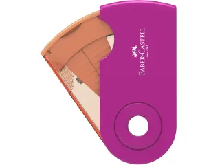 puntenslijper Faber-Castell "Sleeve" assorti kleuren 2-gaats display a - 6