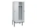 locker voor scheiding van kleding,HxBxD 2120x800x815mm,2vak