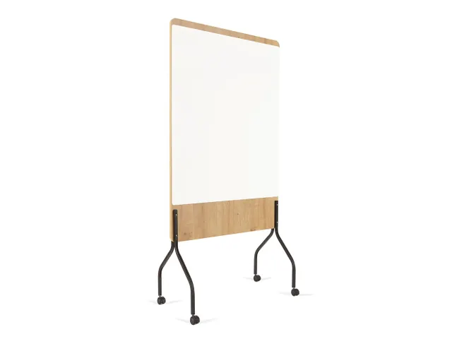 Tableau blanc Rocada Natural 100x120cm blanc mobile double face