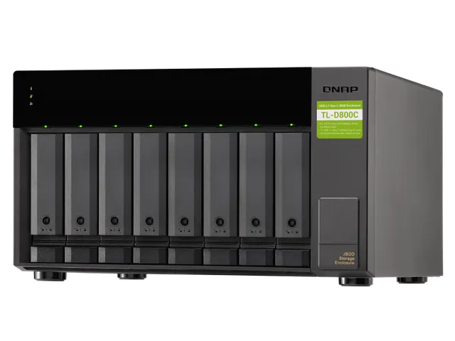 8x 2.5 inch/3.5 inch SATA, 1x USB 3.2 Gen 2 Type-C, 250 W PSU, 100-240