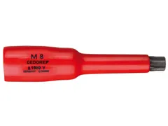 VDE INX 30 10 VDE-schroevendraaierinzetstuk 3/8 inch XZN M10