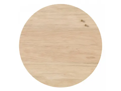 Glasmagneetbord Naga rond 45cm eiken