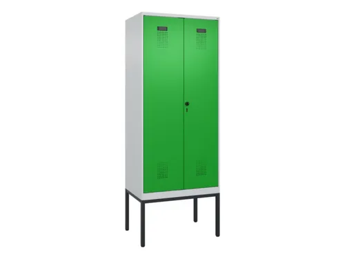 locker voor scheiding van kleding,HxBxD 2120x800x500mm,2vak